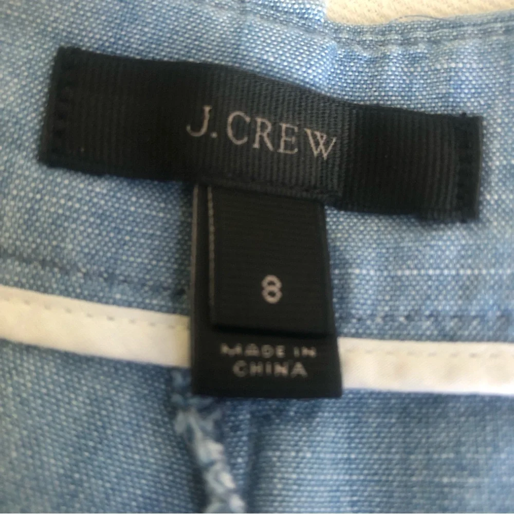 J. Crew Chambray Scalloped Shorts❗️